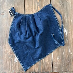 Denim Blue Strap Top